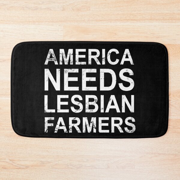 Item preview, American Needs Lesbian Farmers designed and sold by Soutimselingt.