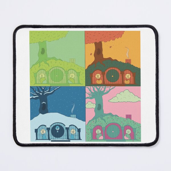 Item preview, Bag End Through the Seasons designed and sold by Arwyn Jones.