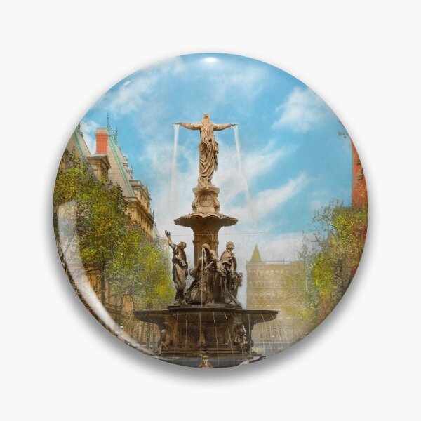 Item preview, City - Cincinnati OH - The genius of water 1906 designed and sold by Mike Savad Photography.