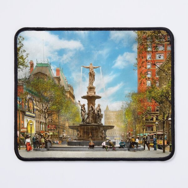 Item preview, City - Cincinnati OH - The genius of water 1906 designed and sold by Mike Savad Photography.