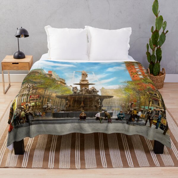 Item preview, City - Cincinnati OH - The genius of water 1906 designed and sold by Mike Savad Photography.