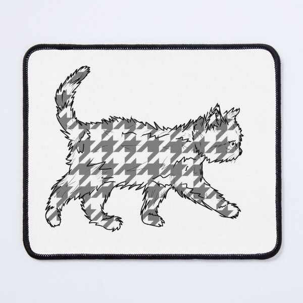 Item preview, Houndstooth Cat designed and sold by NotLevisArt.