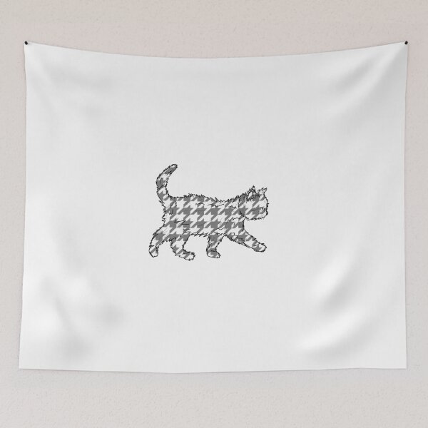 Item preview, Houndstooth Cat designed and sold by NotLevisArt.
