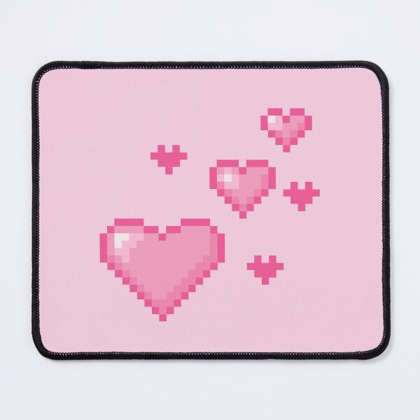 Item preview, Cute pink heart pixel art  designed and sold by Valentine145.
