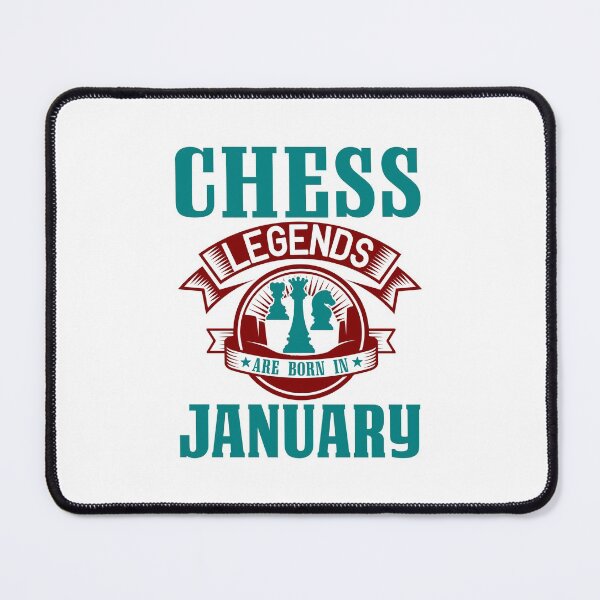Item preview, Chess legends are born in January designed and sold by xyab.