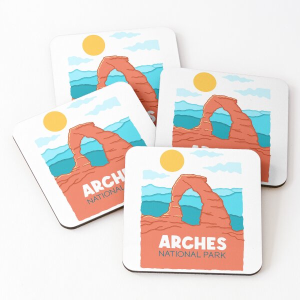 Aperçu de l'œuvre Parc national des Arches créée et vendue par ethnicdrawing.