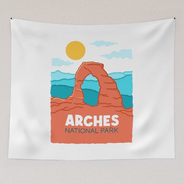 Aperçu de l'œuvre Parc national des Arches créée et vendue par ethnicdrawing.