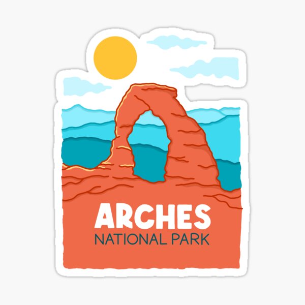 Item preview, Arches National Park designed and sold by ethnicdrawing.