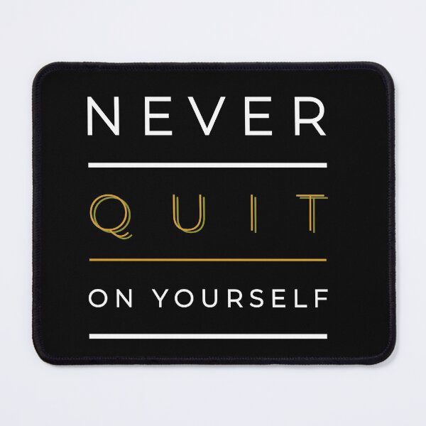 Item preview, Never Quit On Yourself | Black | Positive | Gifts for Friends | Signed | Trending | Smile | Hippie | 2020 designed and sold by itsokaybyme.