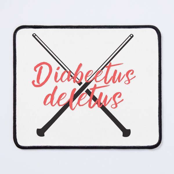 Item preview, Diabeetus Deletus | White | World Diabetes Day | Meme | Funny | Awareness | Diabadass | Wizard | Witches | Muggles | Gifts for Friends | Trending | Funny | Magic | Potterhead designed and sold by itsokaybyme.