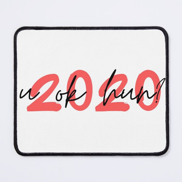Item preview, 2020 U Ok Hun | White |  New Year | Gifts for Friends | Quarantine | Trending | Lockdown 2.0 | Funny | Girly Things | Red designed and sold by itsokaybyme.