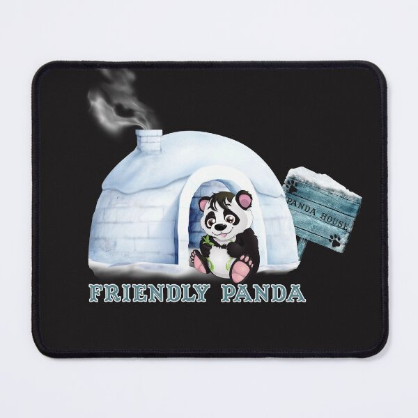 Item preview, friendly panda designed and sold by capotees.