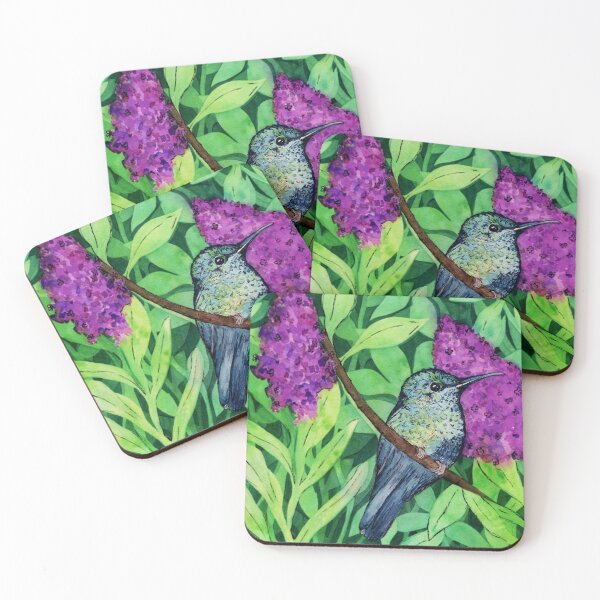 Item preview, Lilac hummingbird designed and sold by ShaunaMcc.