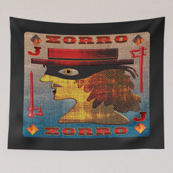 Item preview,  THE LEGEND OF ZORRO - ZORRO JACK OF DIAMONDS CARD - ZORRO GAMER CARD - GAMER CARD - HALLOWEEN PARTY - CHRISTMAS PARTY. designed and sold by Ralek.