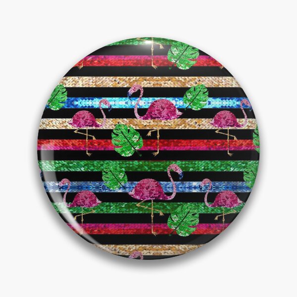 Item preview, Colorful flamingo sequin designed and sold by MrJean.