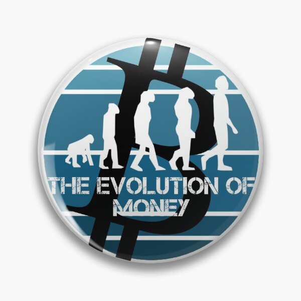 Item preview, The Evolution Of Money Crypto  designed and sold by Funny-Tees4U.