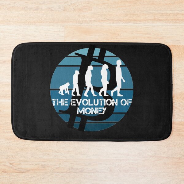 Item preview, The Evolution Of Money Crypto  designed and sold by Funny-Tees4U.