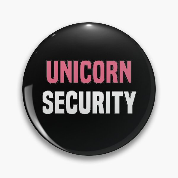 Item preview,  Rainbow Unicorn Security - Colorful Unicorn Rainbow Girly Design for Unicorn Lovers designed and sold by Prince - Bestseller ★★★★★.
