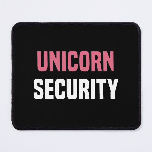 Item preview,  Rainbow Unicorn Security - Colorful Unicorn Rainbow Girly Design for Unicorn Lovers designed and sold by Prince - Bestseller ★★★★★.