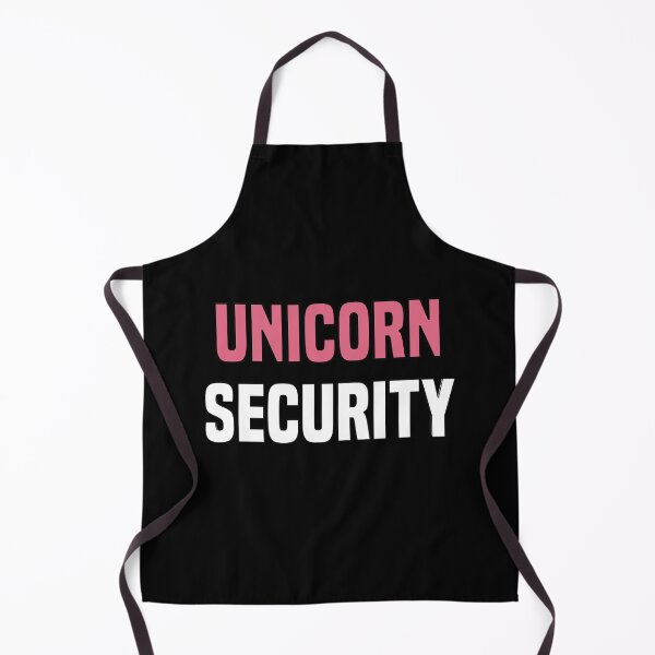 Item preview,  Rainbow Unicorn Security - Colorful Unicorn Rainbow Girly Design for Unicorn Lovers designed and sold by Prince - Bestseller ★★★★★.