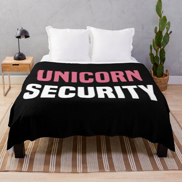 Item preview,  Rainbow Unicorn Security - Colorful Unicorn Rainbow Girly Design for Unicorn Lovers designed and sold by Prince - Bestseller ★★★★★.