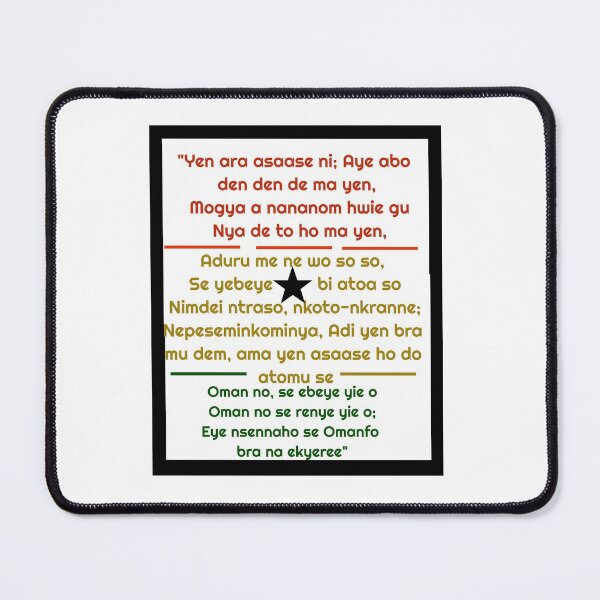 Item preview, Ghana's Twi Patriotic Song "Yen Ara Asaase Ni" by Ephraim Amu designed and sold by DIBS2021.