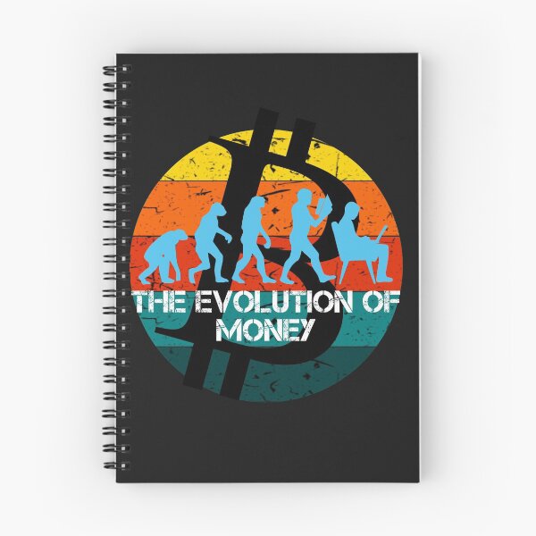 Item preview, The Evolution Of Money Crypto  designed and sold by Funny-Tees4U.