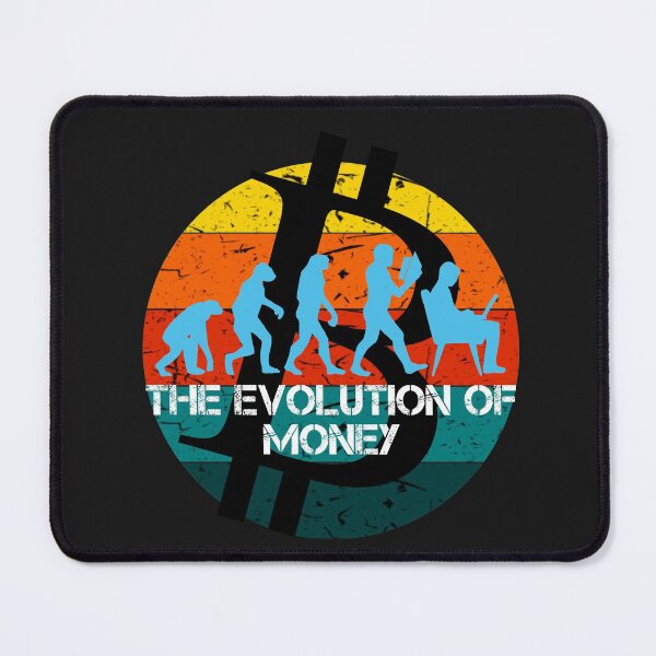 Item preview, The Evolution Of Money Crypto  designed and sold by Funny-Tees4U.