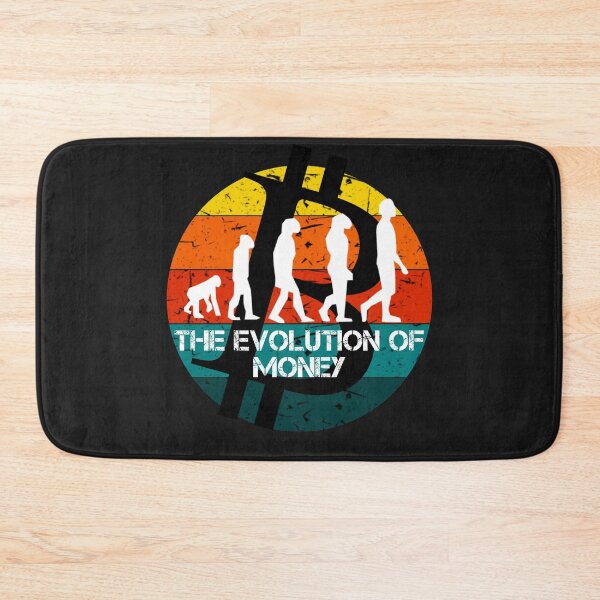 Item preview, The Evolution Of Money Crypto  designed and sold by Funny-Tees4U.