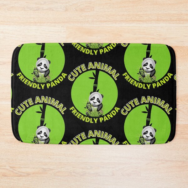 Item preview, Cute Animal Friendly Panda Circle Print designed and sold by 133DandC.