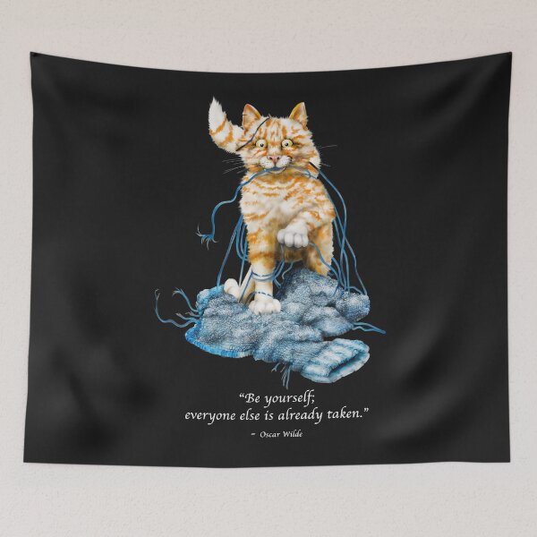 Item preview, Wilde Ginger Cat | Cartoon Kitty W designed and sold by Snootrac.