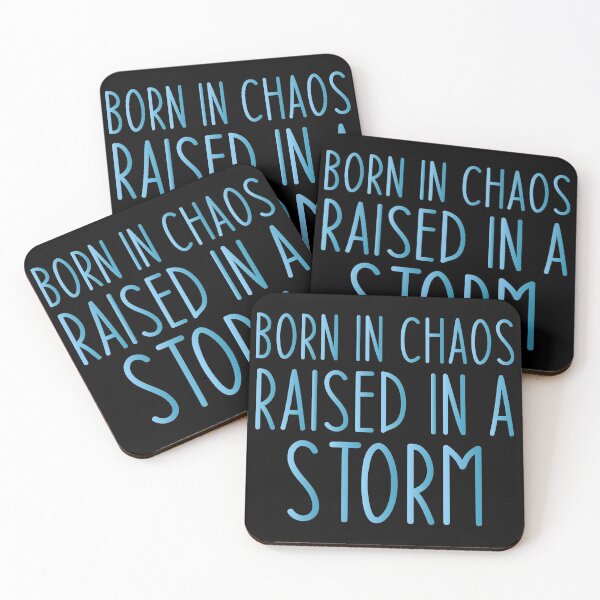 Item preview, Born in Chaos Raised in a Storm - Sarcastic Funny Hilarious Present For Mom, Dad , Girlfriend Or Boyfriend designed and sold by Aymanclothings.