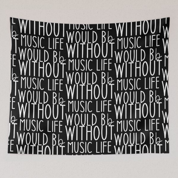 Item preview, Without Music Life Would B Flat - Music Sarcastic Funny Hilarious Present For Mom, Dad , Girlfriend Or Boyfriend designed and sold by Aymanclothings.