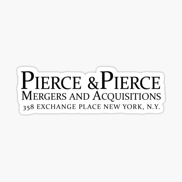 American Psycho - Pierce & Pierce Sticker