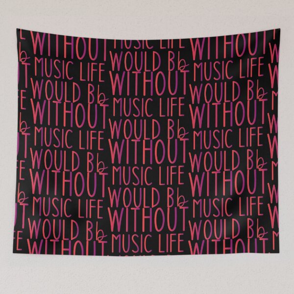 Item preview, Without Music Life Would B Flat - Music Sarcastic Funny Hilarious Present For Mom, Dad , Girlfriend Or Boyfriend designed and sold by Aymanclothings.