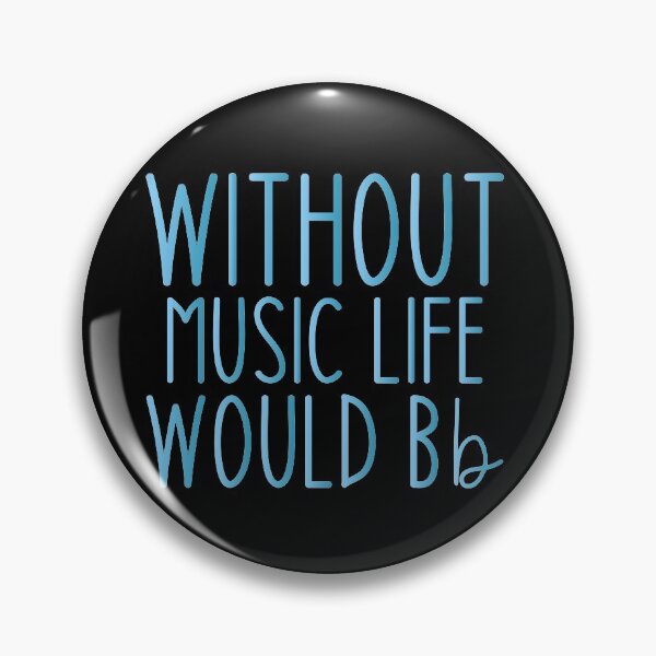 Item preview, Without Music Life Would B Flat - Music Sarcastic Funny Hilarious Present For Mom, Dad , Girlfriend Or Boyfriend designed and sold by Aymanclothings.