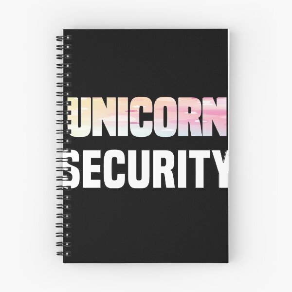 Item preview, Rainbow Unicorn Security - Colorful Unicorn Rainbow Girly Design for Unicorn Lovers designed and sold by Prince - Bestseller ★★★★★.