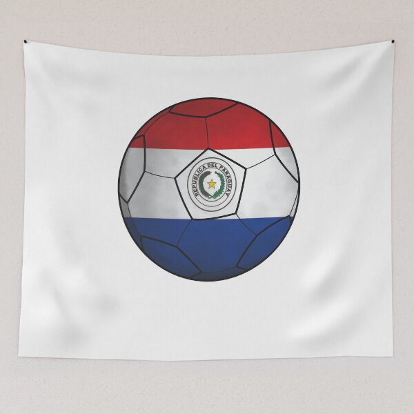 Item preview, paraguay football designed and sold by ZiphGames.