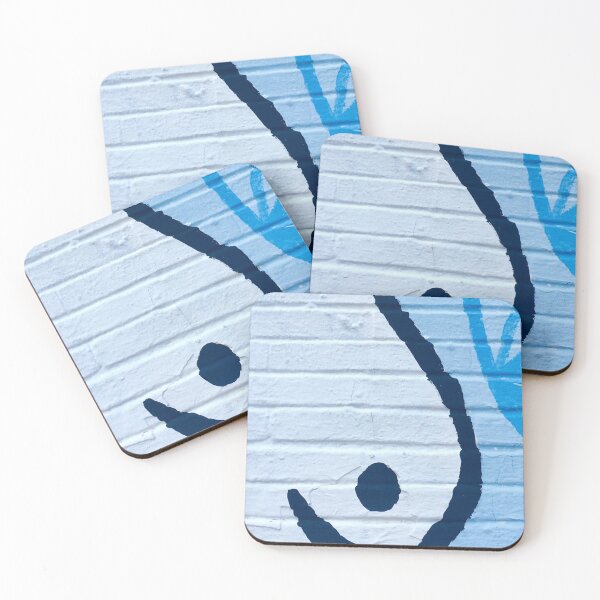 Item preview, Body texture blue pink abstract  designed and sold by Tropical Blood.