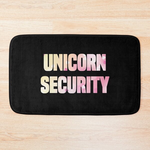 Item preview, Rainbow Unicorn Security - Colorful Unicorn Rainbow Girly Design for Unicorn Lovers designed and sold by Prince - Bestseller ★★★★★.