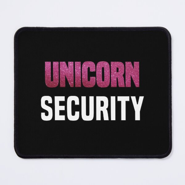 Item preview, Rainbow Unicorn Security - Colorful Unicorn Rainbow Girly Design for Unicorn Lovers designed and sold by Prince - Bestseller ★★★★★.