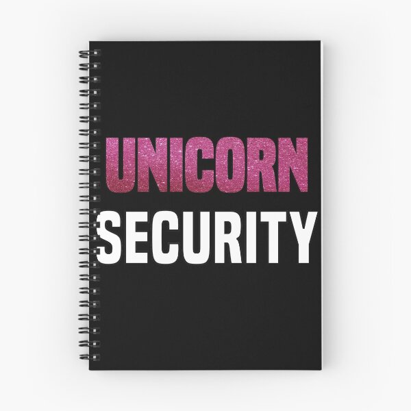 Item preview, Rainbow Unicorn Security - Colorful Unicorn Rainbow Girly Design for Unicorn Lovers designed and sold by Prince - Bestseller ★★★★★.