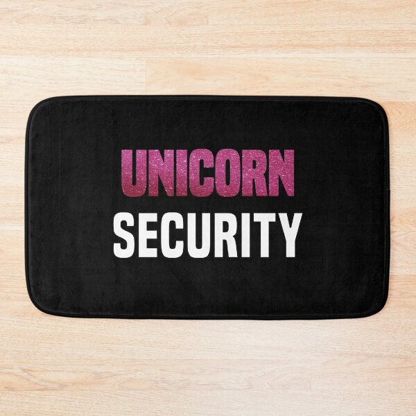 Item preview, Rainbow Unicorn Security - Colorful Unicorn Rainbow Girly Design for Unicorn Lovers designed and sold by Prince - Bestseller ★★★★★.