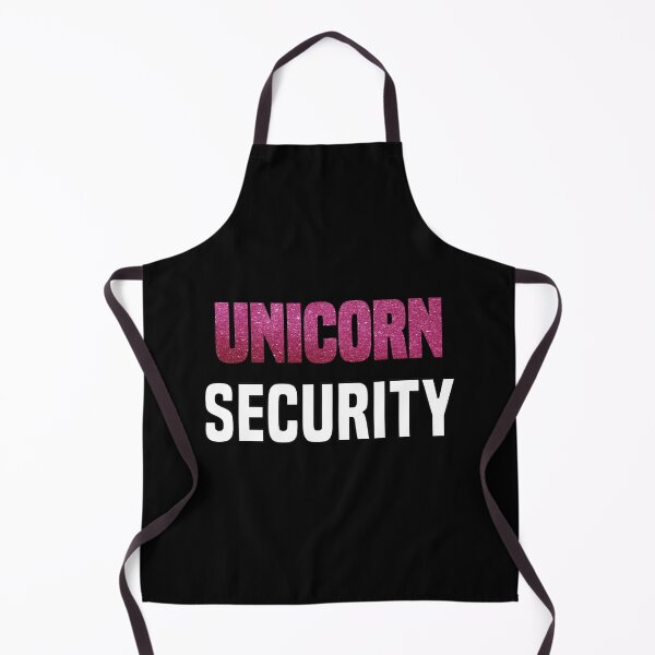 Item preview, Rainbow Unicorn Security - Colorful Unicorn Rainbow Girly Design for Unicorn Lovers designed and sold by Prince - Bestseller ★★★★★.