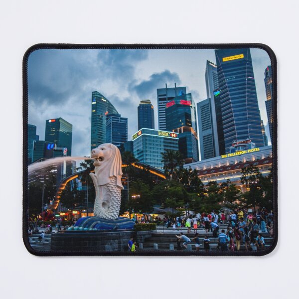 Item preview, Singapore skyline  designed and sold by Funkylikeabee.