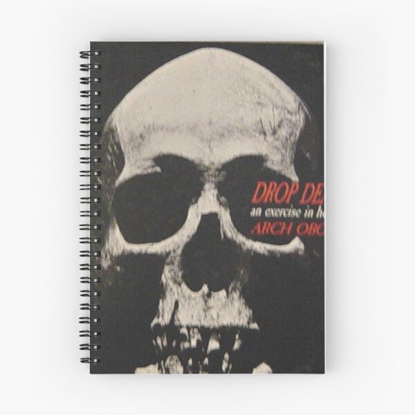 Item preview, Drop Dead, An Exercize in Horror, Skull designed and sold by Vintaged.
