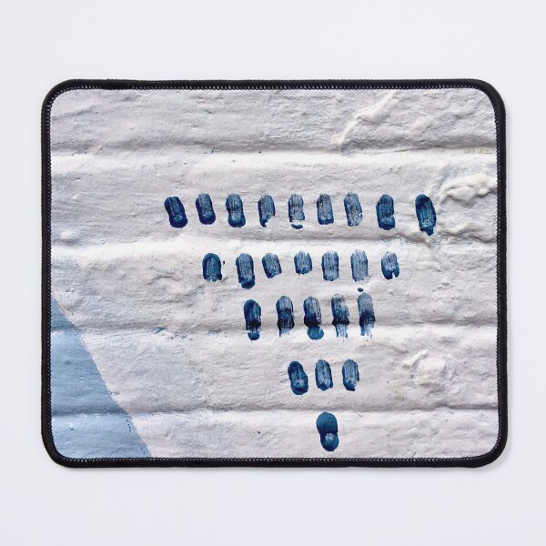 Artikelvorschau, Triangle texture wall blue blues entworfen und verkauft von Tropical Blood.