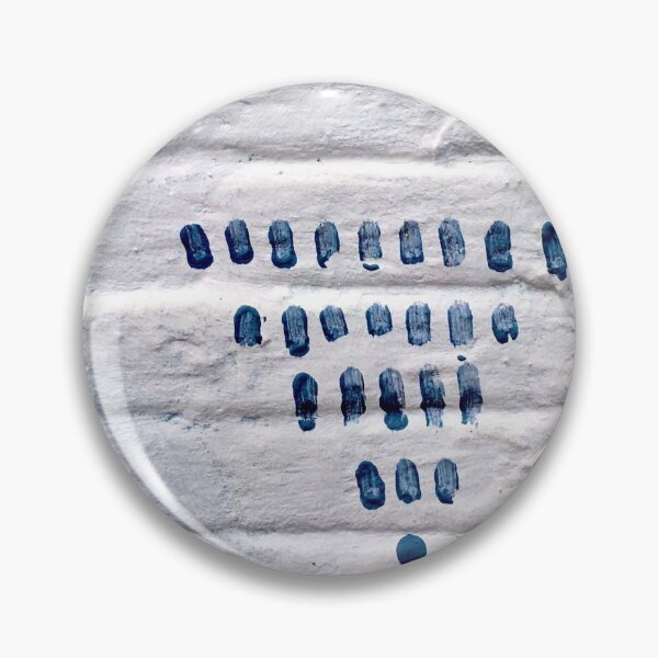 Item preview, Triangle texture wall blue blues  designed and sold by Tropical Blood.