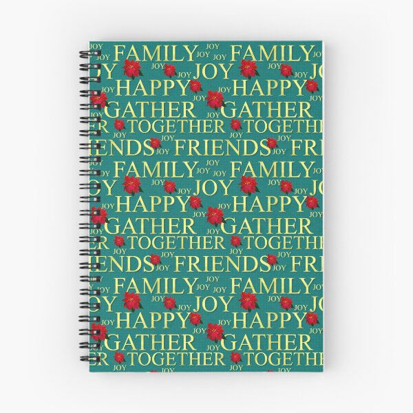 Item preview, Christmas Gathering Sentiments Gold on Teal Repeat 5748 designed and sold by Art in My Loft.