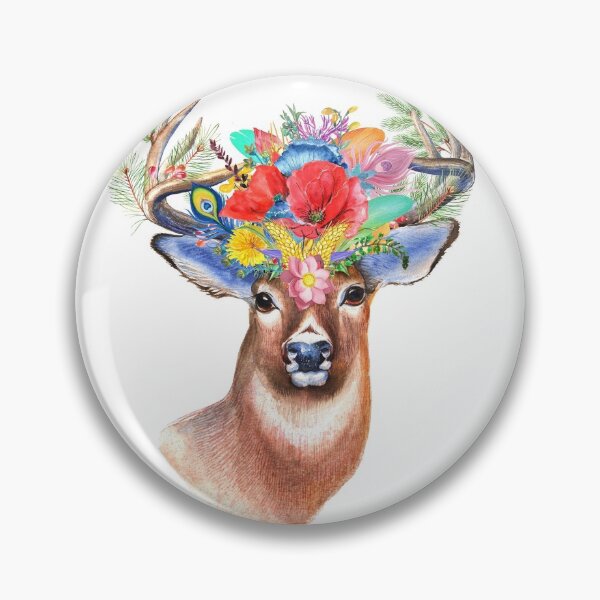 Item preview, STAG and Flowers designed and sold by Robert-Store.